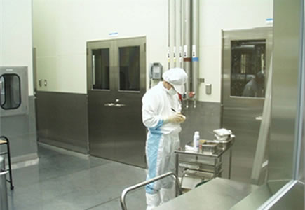 Presome manufacturing room [environmental controlled area]