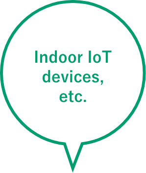 Indoor IoT devices, etc.