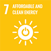 SDGs AFFORDABLE AND CLEAN ENERGY